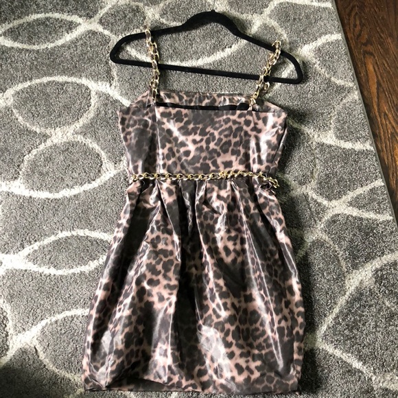 MOSCHINO cheapandchic leopard mini dress - Picture 3 of 8